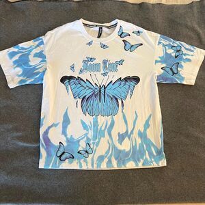 Boom Time Boom Shaka Laka Butterfly T-Shirt 1991 Inc, Size S